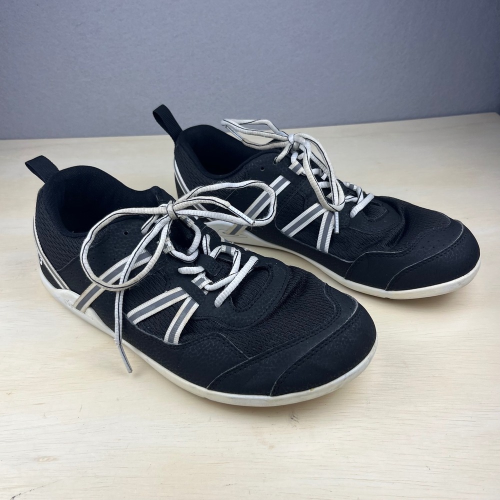 Xero Shoes Mens Prio Barefoot Training Sneakers Black White Size 9 S221201S XY